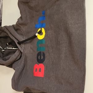 Pre-owned Dark Gray Bench Hoodie Size XL